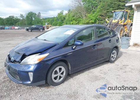 2013 Toyota Prius Five/Four/Three/Three Se/Two from USA, damaged, VIN JTDKN3DUXD0345518